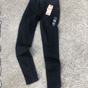 Levi high waisted skinny 721 black